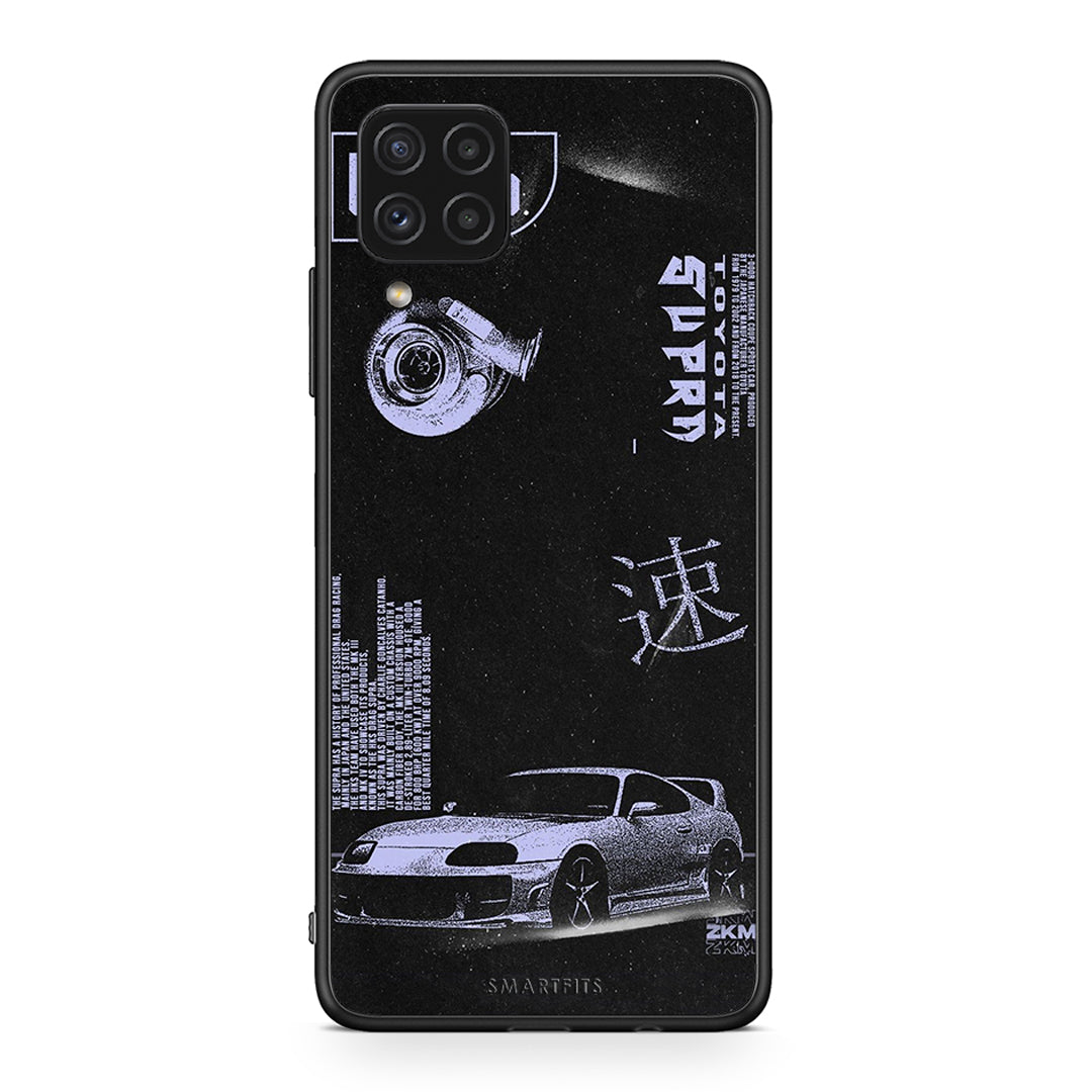 Samsung A22 4G Tokyo Drift Θήκη Αγίου Βαλεντίνου από τη Smartfits με σχέδιο στο πίσω μέρος και μαύρο περίβλημα | Smartphone case with colorful back and black bezels by Smartfits