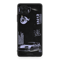 Thumbnail for Samsung A22 4G Tokyo Drift Θήκη Αγίου Βαλεντίνου από τη Smartfits με σχέδιο στο πίσω μέρος και μαύρο περίβλημα | Smartphone case with colorful back and black bezels by Smartfits