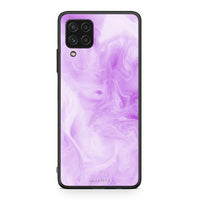 Thumbnail for 99 - Samsung A22 4G Watercolor Lavender case, cover, bumper