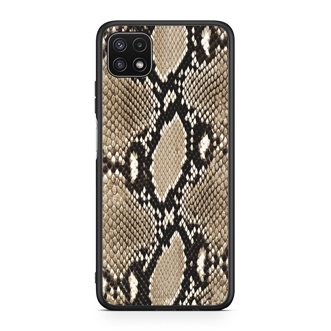 23 - Samsung A22 5G Fashion Snake Animal case, cover, bumper