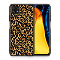 Thumbnail for Θήκη Samsung A22 5G Leopard Animal από τη Smartfits με σχέδιο στο πίσω μέρος και μαύρο περίβλημα | Samsung A22 5G Leopard Animal case with colorful back and black bezels