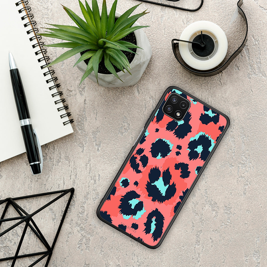 Animal Pink Leopard - Samsung Galaxy A22 5G θήκη
