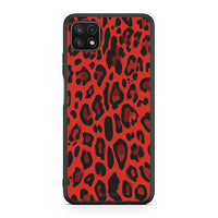 Thumbnail for 4 - Samsung A22 5G Red Leopard Animal case, cover, bumper