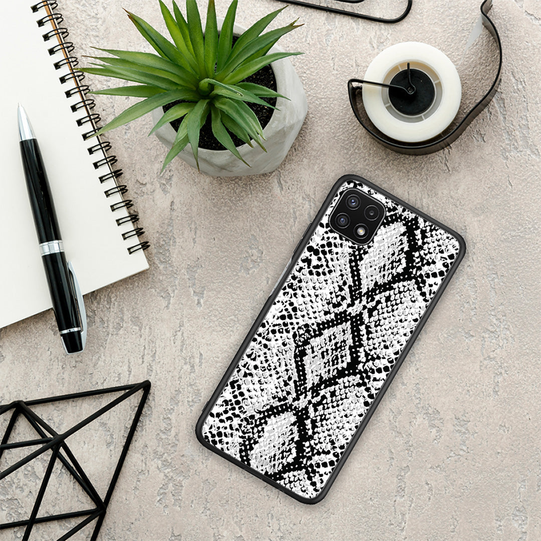 Animal White Snake - Samsung Galaxy A22 5G θήκη