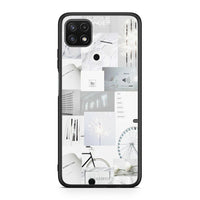 Thumbnail for Samsung A22 5G Collage Make Me Wonder Θήκη Αγίου Βαλεντίνου από τη Smartfits με σχέδιο στο πίσω μέρος και μαύρο περίβλημα | Smartphone case with colorful back and black bezels by Smartfits