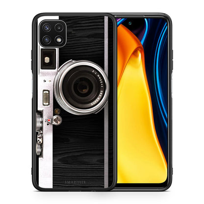 Θήκη Samsung A22 5G Emily In Paris από τη Smartfits με σχέδιο στο πίσω μέρος και μαύρο περίβλημα | Samsung A22 5G Emily In Paris case with colorful back and black bezels