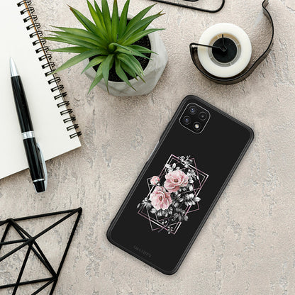 Flower Frame - Samsung Galaxy A22 5G θήκη