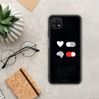 Thumbnail for Heart Vs Brain - Samsung Galaxy A22 5G θήκη