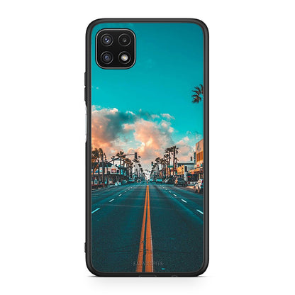 4 - Samsung A22 5G City Landscape case, cover, bumper