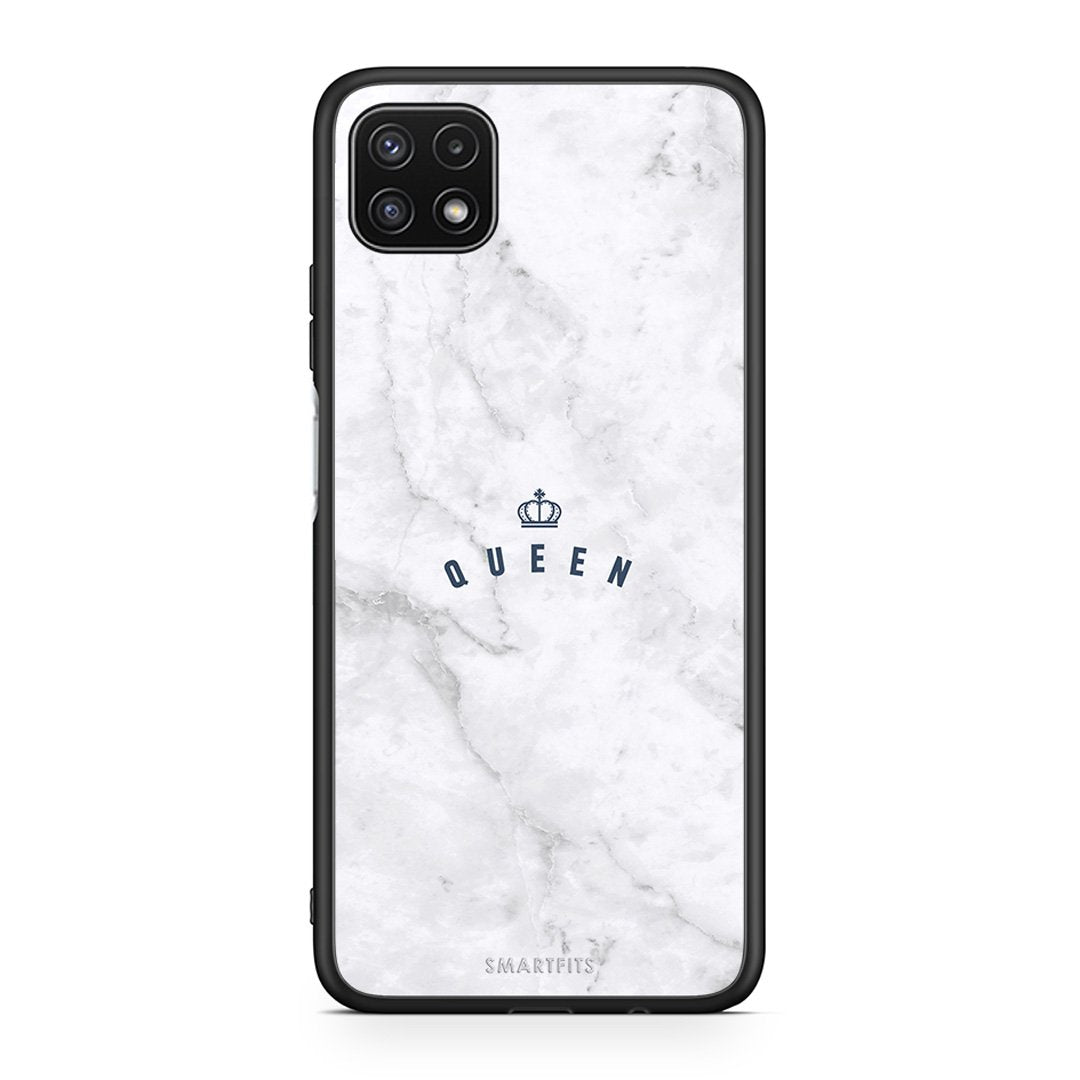 4 - Samsung A22 5G Queen Marble case, cover, bumper