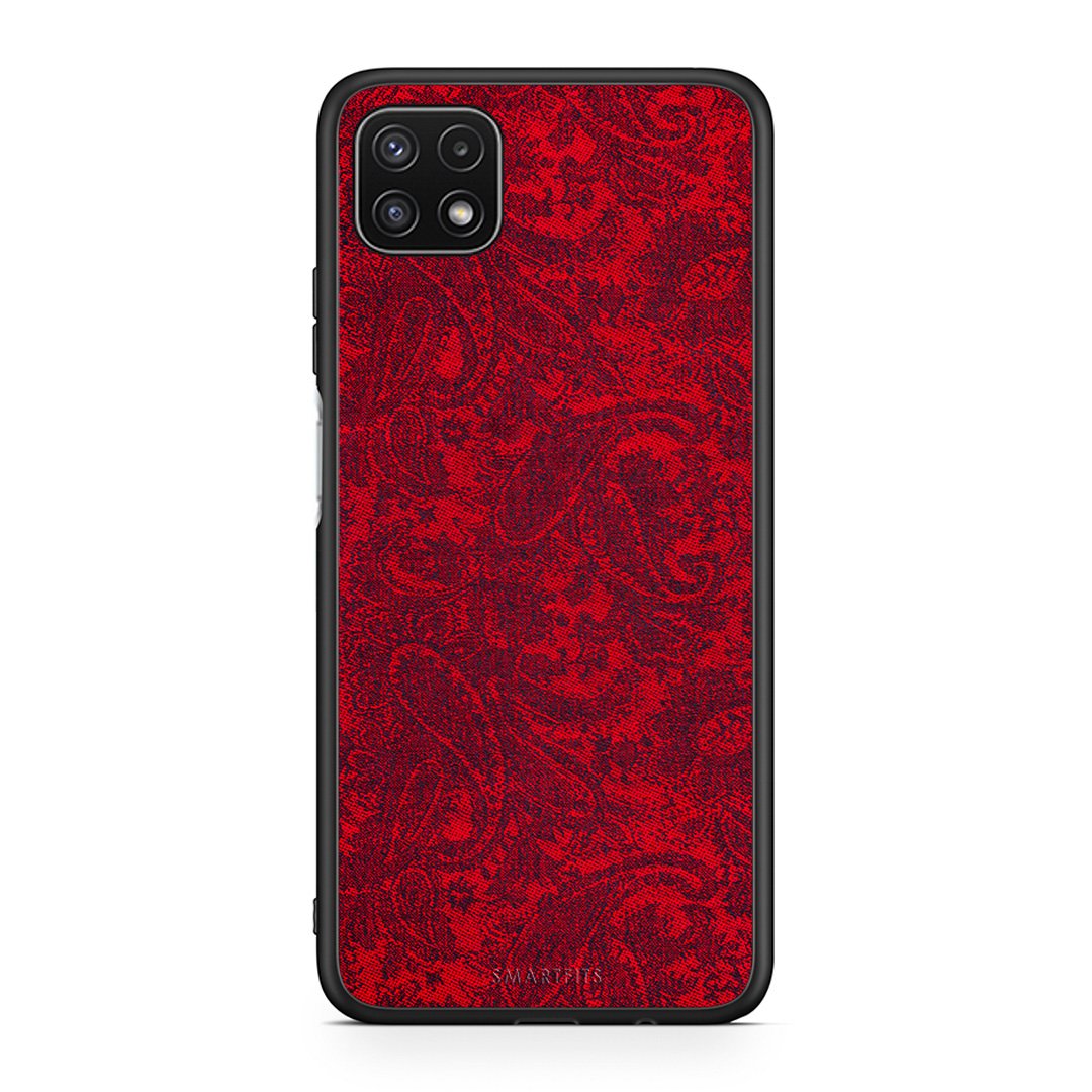 Samsung A22 5G Paisley Cashmere θήκη από τη Smartfits με σχέδιο στο πίσω μέρος και μαύρο περίβλημα | Smartphone case with colorful back and black bezels by Smartfits