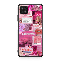 Thumbnail for Samsung A22 5G Pink Love Θήκη Αγίου Βαλεντίνου από τη Smartfits με σχέδιο στο πίσω μέρος και μαύρο περίβλημα | Smartphone case with colorful back and black bezels by Smartfits