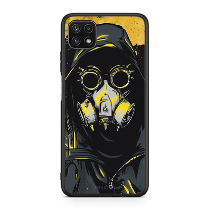4 - Samsung A22 5G Mask PopArt case, cover, bumper