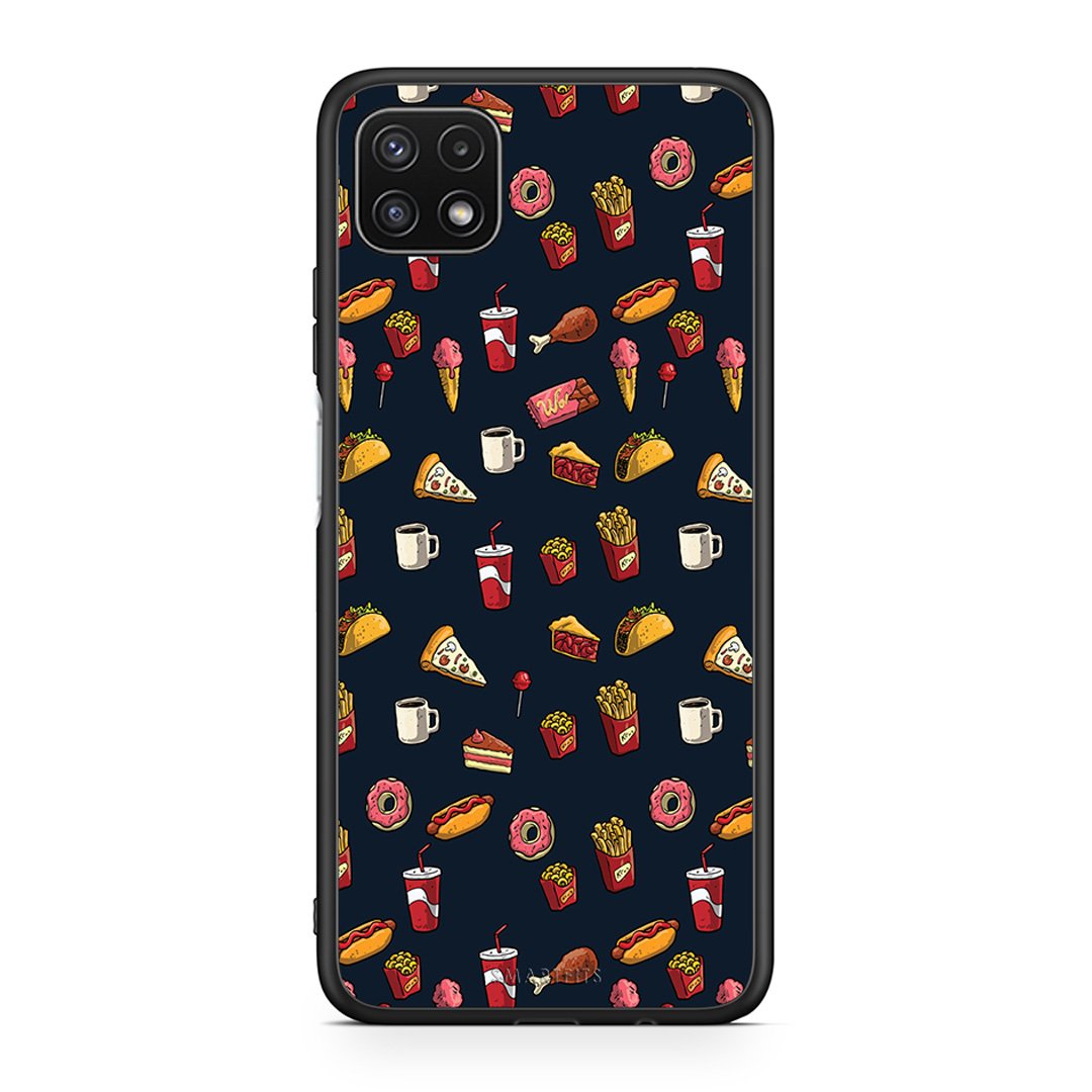 118 - Samsung A22 5G Hungry Random case, cover, bumper