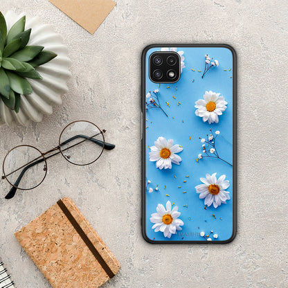 Real Daisies - Samsung Galaxy A22 5G θήκη