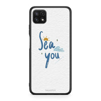 Thumbnail for Samsung A22 5G Sea You Θήκη από τη Smartfits με σχέδιο στο πίσω μέρος και μαύρο περίβλημα | Smartphone case with colorful back and black bezels by Smartfits