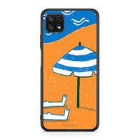 Thumbnail for Samsung A22 5G Summering Θήκη από τη Smartfits με σχέδιο στο πίσω μέρος και μαύρο περίβλημα | Smartphone case with colorful back and black bezels by Smartfits