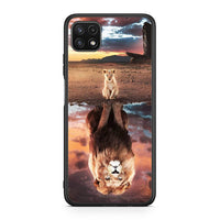 Thumbnail for Samsung A22 5G Sunset Dreams Θήκη Αγίου Βαλεντίνου από τη Smartfits με σχέδιο στο πίσω μέρος και μαύρο περίβλημα | Smartphone case with colorful back and black bezels by Smartfits