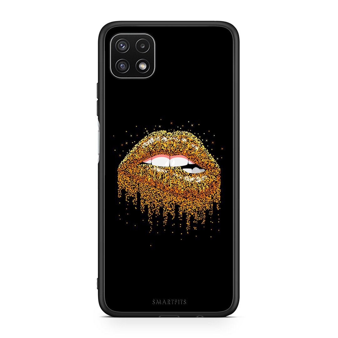 4 - Samsung A22 5G Golden Valentine case, cover, bumper