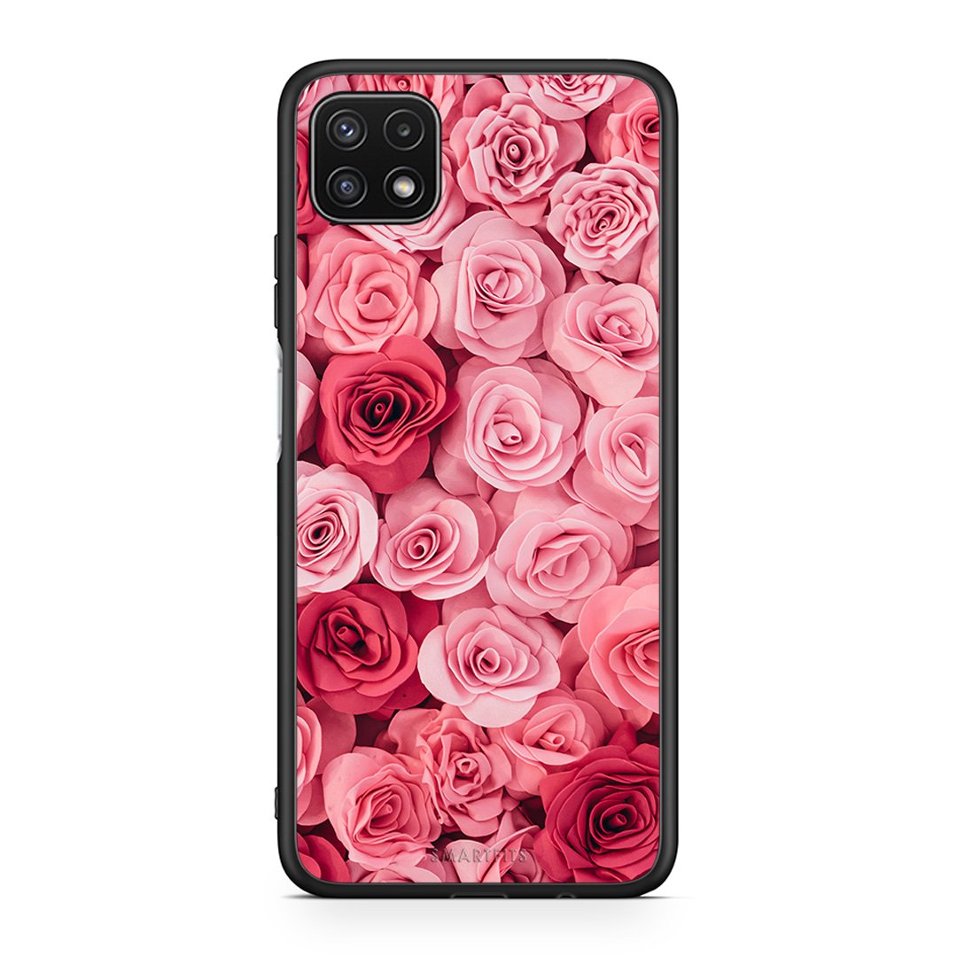 4 - Samsung A22 5G RoseGarden Valentine case, cover, bumper
