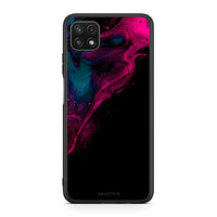 Thumbnail for 4 - Samsung A22 5G Pink Black Watercolor case, cover, bumper