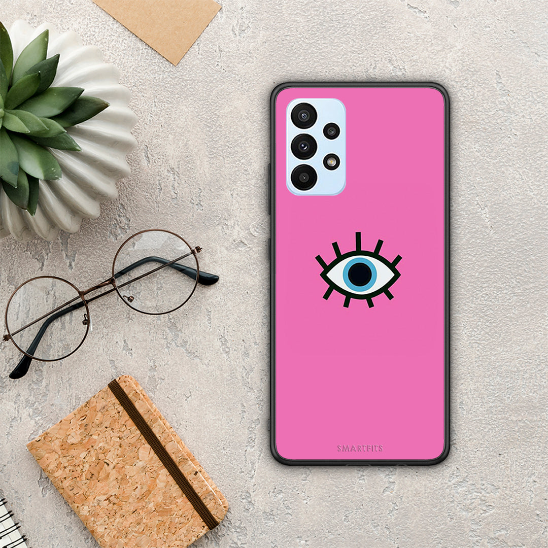 Blue Eye Pink - Samsung Galaxy A23 θήκη