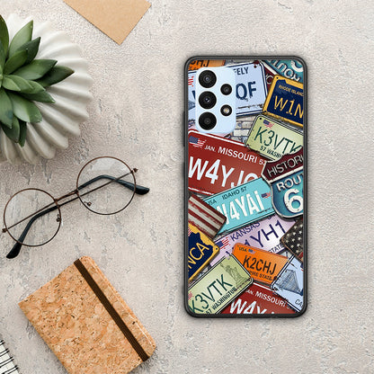 Car Plates - Samsung Galaxy A23 θήκη