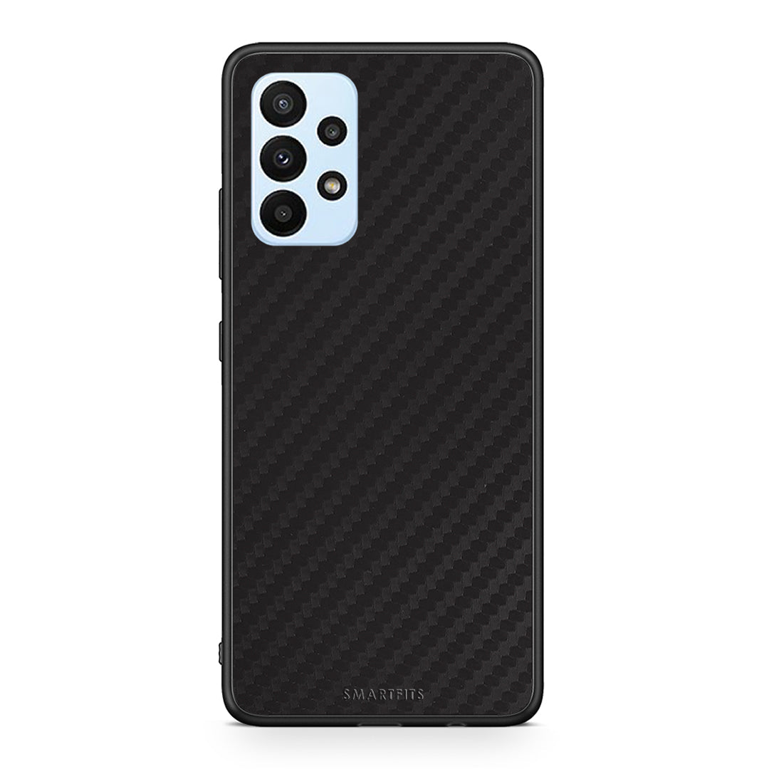 Samsung A23 Carbon Black θήκη από τη Smartfits με σχέδιο στο πίσω μέρος και μαύρο περίβλημα | Smartphone case with colorful back and black bezels by Smartfits