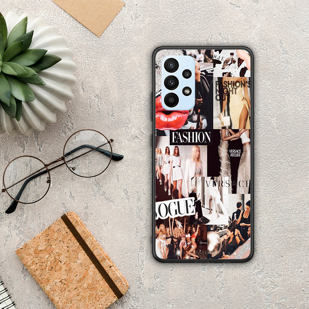 Collage Fashion - Samsung Galaxy A23 θήκη