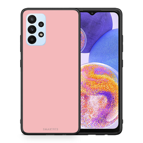 Θήκη Samsung A23 Nude Color από τη Smartfits με σχέδιο στο πίσω μέρος και μαύρο περίβλημα | Samsung A23 Nude Color case with colorful back and black bezels