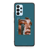 Thumbnail for Samsung A23 Cry An Ocean θήκη από τη Smartfits με σχέδιο στο πίσω μέρος και μαύρο περίβλημα | Smartphone case with colorful back and black bezels by Smartfits