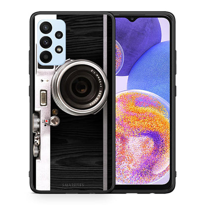 Θήκη Samsung A23 Emily In Paris από τη Smartfits με σχέδιο στο πίσω μέρος και μαύρο περίβλημα | Samsung A23 Emily In Paris case with colorful back and black bezels