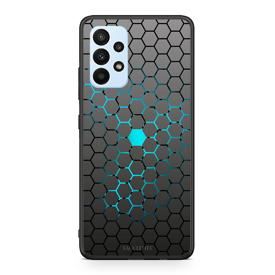 40 - Samsung A23 Hexagonal Geometric case, cover, bumper