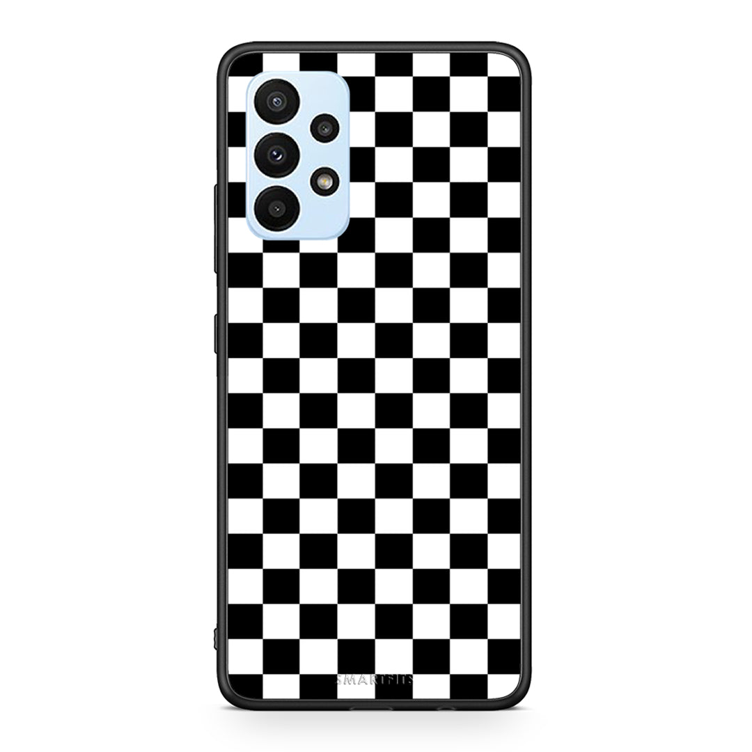 4 - Samsung A23 Squares Geometric case, cover, bumper
