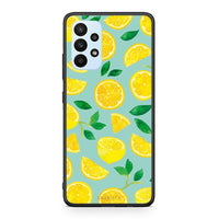 Thumbnail for Samsung A23 Lemons θήκη από τη Smartfits με σχέδιο στο πίσω μέρος και μαύρο περίβλημα | Smartphone case with colorful back and black bezels by Smartfits