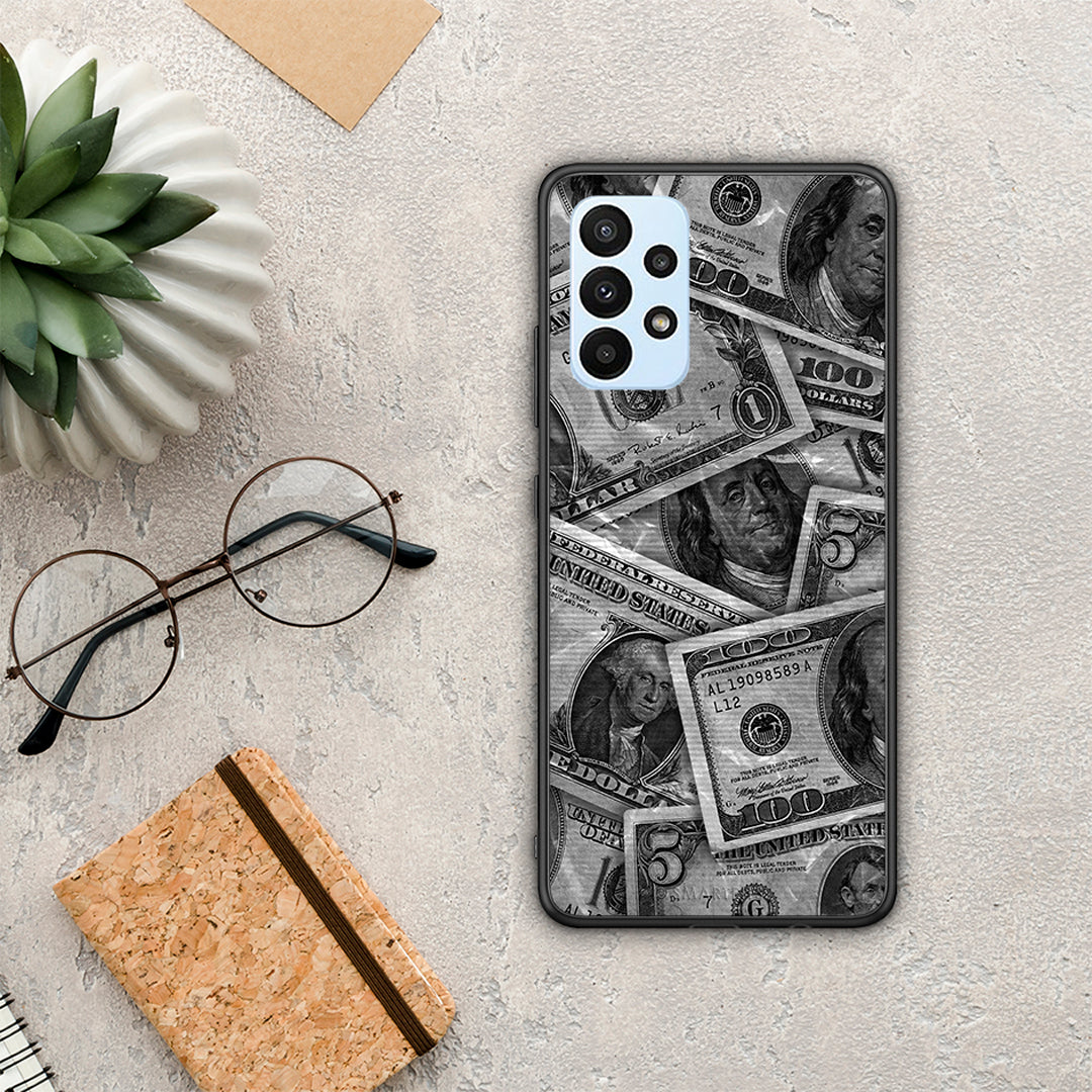 Money Dollars - Samsung Galaxy A23 θήκη