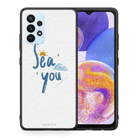 Thumbnail for Θήκη Samsung A23 Sea You από τη Smartfits με σχέδιο στο πίσω μέρος και μαύρο περίβλημα | Samsung A23 Sea You case with colorful back and black bezels