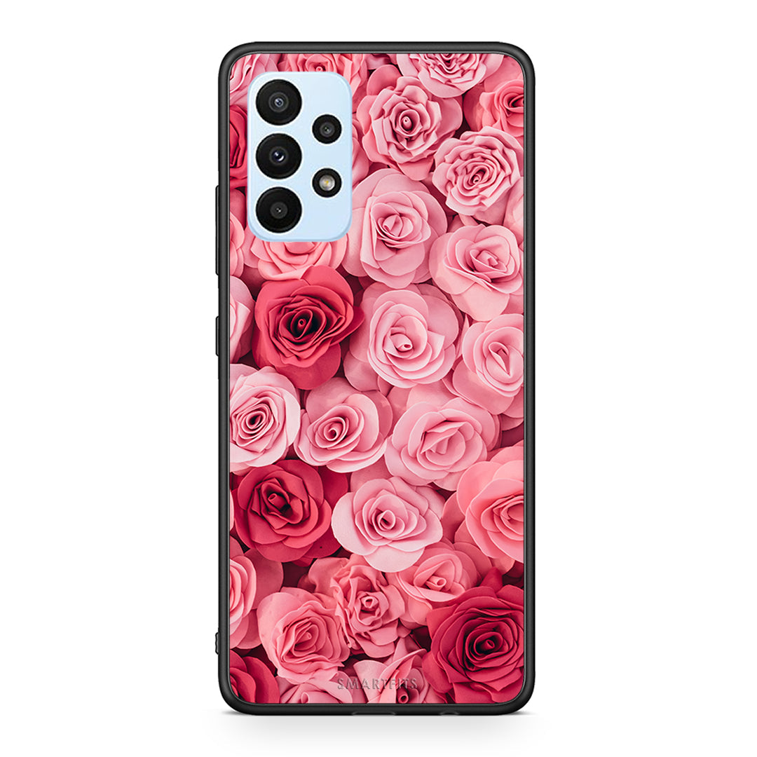 4 - Samsung A23 RoseGarden Valentine case, cover, bumper