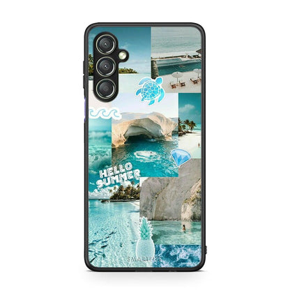 Θήκη Samsung Galaxy A24 4G Aesthetic Summer από τη Smartfits με σχέδιο στο πίσω μέρος και μαύρο περίβλημα | Samsung Galaxy A24 4G Aesthetic Summer Case with Colorful Back and Black Bezels