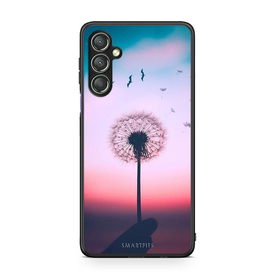 Θήκη Samsung Galaxy A24 4G Boho Wish από τη Smartfits με σχέδιο στο πίσω μέρος και μαύρο περίβλημα | Samsung Galaxy A24 4G Boho Wish Case with Colorful Back and Black Bezels