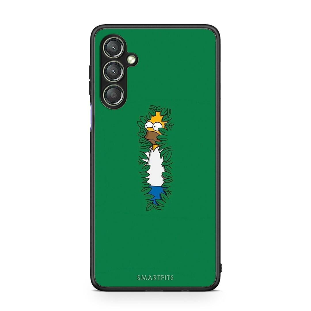 Θήκη Samsung Galaxy A24 4G Bush Man από τη Smartfits με σχέδιο στο πίσω μέρος και μαύρο περίβλημα | Samsung Galaxy A24 4G Bush Man Case with Colorful Back and Black Bezels