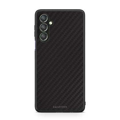 Θήκη Samsung Galaxy A24 4G Carbon Black από τη Smartfits με σχέδιο στο πίσω μέρος και μαύρο περίβλημα | Samsung Galaxy A24 4G Carbon Black Case with Colorful Back and Black Bezels