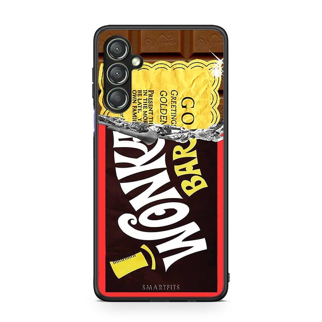 Θήκη Samsung Galaxy A24 4G Golden Ticket από τη Smartfits με σχέδιο στο πίσω μέρος και μαύρο περίβλημα | Samsung Galaxy A24 4G Golden Ticket Case with Colorful Back and Black Bezels