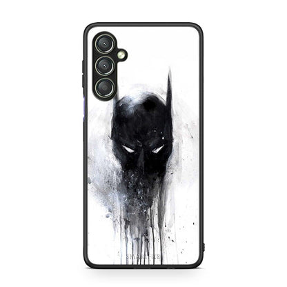 Θήκη Samsung Galaxy A24 4G Hero Paint Bat από τη Smartfits με σχέδιο στο πίσω μέρος και μαύρο περίβλημα | Samsung Galaxy A24 4G Hero Paint Bat Case with Colorful Back and Black Bezels