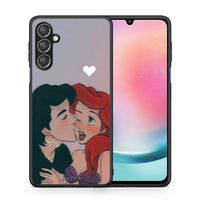 Thumbnail for Θήκη Samsung Galaxy A24 4G Mermaid Couple από τη Smartfits με σχέδιο στο πίσω μέρος και μαύρο περίβλημα | Samsung Galaxy A24 4G Mermaid Couple Case with Colorful Back and Black Bezels