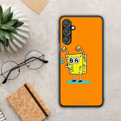 Θήκη Samsung Galaxy A24 4G No Money 2 από τη Smartfits με σχέδιο στο πίσω μέρος και μαύρο περίβλημα | Samsung Galaxy A24 4G No Money 2 Case with Colorful Back and Black Bezels