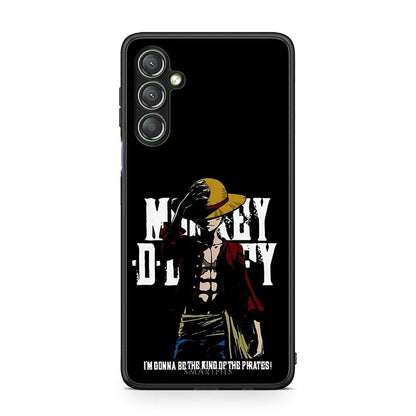 Θήκη Samsung Galaxy A24 4G Pirate King από τη Smartfits με σχέδιο στο πίσω μέρος και μαύρο περίβλημα | Samsung Galaxy A24 4G Pirate King Case with Colorful Back and Black Bezels