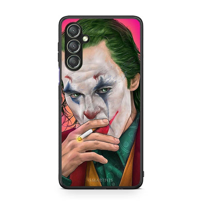 Θήκη Samsung Galaxy A24 4G PopArt JokesOnU από τη Smartfits με σχέδιο στο πίσω μέρος και μαύρο περίβλημα | Samsung Galaxy A24 4G PopArt JokesOnU Case with Colorful Back and Black Bezels