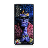 Thumbnail for Θήκη Samsung Galaxy A24 4G PopArt Thanos από τη Smartfits με σχέδιο στο πίσω μέρος και μαύρο περίβλημα | Samsung Galaxy A24 4G PopArt Thanos Case with Colorful Back and Black Bezels