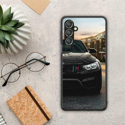 Θήκη Samsung Galaxy A24 4G Racing M3 από τη Smartfits με σχέδιο στο πίσω μέρος και μαύρο περίβλημα | Samsung Galaxy A24 4G Racing M3 Case with Colorful Back and Black Bezels